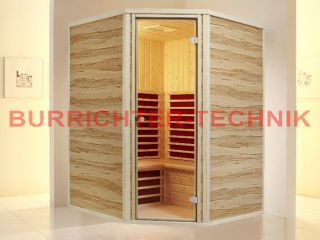 Infrarotkabine FUSION 145 ECK Infrarotsauna ECKkabine Infrarot