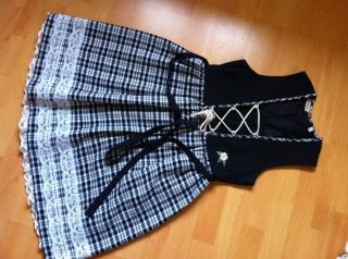 Mädchen Trachtenkleid 2tlg. Gr. 146 ++ kaum getragen ++