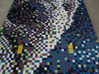 Lego Star Wars Darth Maul custom mosaic art instructions