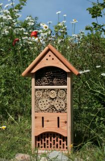 Insektenhotel Insektenhaus Florfliegenkasten Schmetterlingshaus