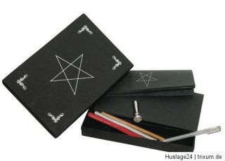 10x Siegel   Schreibset Pentagramm je 25 teilig