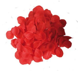 144 Rote Rosenblüten Rosenblätter Streurosen
