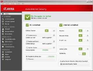 Avira Internet Security PLUS 2013   3 User Software