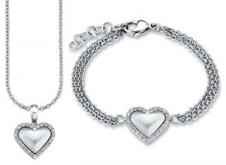 Valentin Special 2013 Halskette Armband Set Herz SOAKT 146 438063 NEU