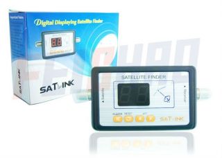 Satlink WS6903 TV Signal Finder Digital LCD Displaying F Satellite