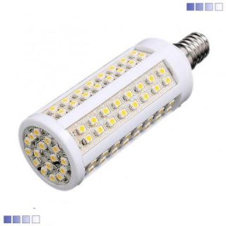 Lampadina LED E14 108 SMD 3528 Bianco Caldo 8W 220V
