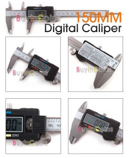 150 mm 6 Digital Caliper Vernier Gauge Micrometer