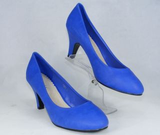 Damen Schuhe High Heels   Pumps Blau NEU # 159