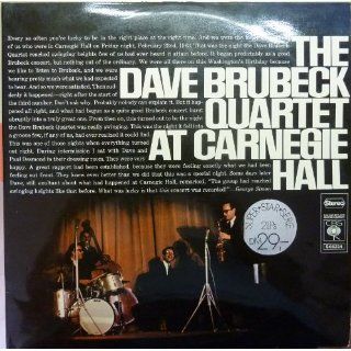 Dave Brubeck live at Carnegie Hall, Vinyl Doppel LP Musik