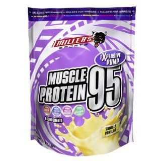 Millers Sports Muscle Protein 95 Time Released Vanille, 1er Pack (1 x