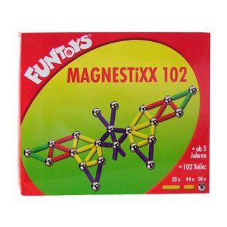   Magnestixx, Konstruktionsspiel 102 teilig Spielzeug