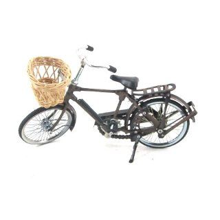 30cm Miniatur Fahrrad Rad mit Korb Küche & Haushalt