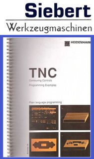 Heidenhain TNC 355 TNC155/151 Contouring Controls Programming TNC