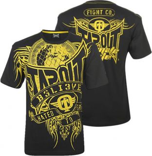 Tapout Herren T Shirt World S M L XL Tee MMA Fighting 10530 schwarz