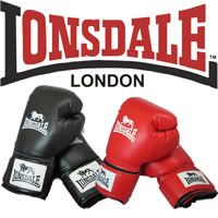 Lonsdale Boxhandschuhe Boxhandschuh rot schwarz Champ