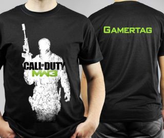 Call of Duty Modern Warfare 3   T Shirt   mit Ihrem Namen   schwarz