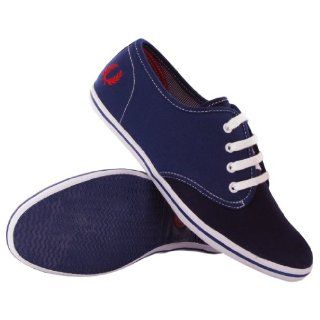 Fred Perry Koko Canvas Plimsolls Blue Damen Trainers