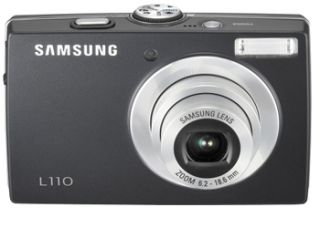 Samsung L110 Digitalkamera (8 Megapixel, 3 fach opt Zoom, 6,4 cm (2,5