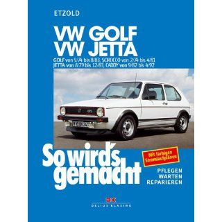 74 bis 8/83   VW Scirocco 70 110 PS 2/74 bis 4/81   VW Jetta 70 110
