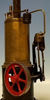 Stehende Dampfmaschine Bing Blech um 1920 selten und dekorativ