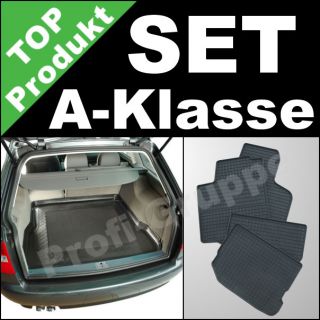 Mercedes A Klasse W169 Gummimatten & Kofferraumwanne AntiRutsch