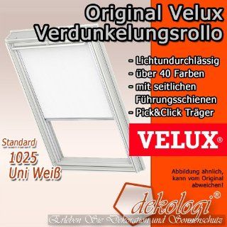 Original VELUX Standard Verdunkelungs Rollo DKL S06 1025SWL Dekor Uni