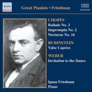 Complete Recordings Vol. 5 von Ignaz Friedman, Chopin (Komponist