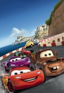 XXL 1 402 Disney Pixar Cars Italy 127 x 184 cm Kinderzimmer