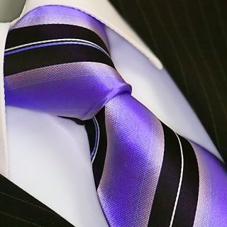 KRAWATTE SEIDE Slips Corbata Cravatta Dassen Cravate 175 lila