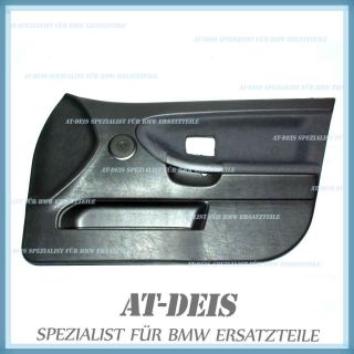 BMW E36 3er Türverkleidung Türpappe VR Stoff 8122272