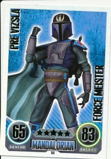 PRE VIZSLA Force Meister Kar.188 Star Wars Force Attax