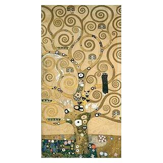 Kunstdruck Der Lebensbaum, Detail (G. Klimt)   Leinwand mit