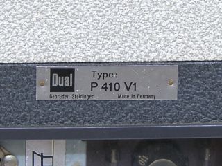 Mobiler Plattenspieler / Dual P410 V1