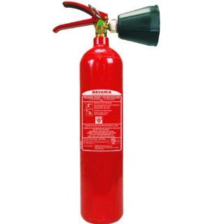 Bavaria BACB2 CO2 Feuerlöscher / Kohlendioxid Löscher, 2 L 