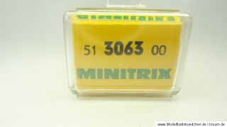 Minitrix 3063   Post Personenwagen 3.Klasse der K.Bay.Sts.B.