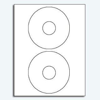 RADEX CD /DVD Etiketten, Durchmesser 117 mm, weiss, GP 
