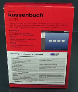 Lexware Kassenbuch 2011 Vollversion V.10 Box OVP Rg NEU