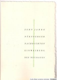 Selten Nürnberg Fotobildband 209 Fotos 1954/55 Nürnberger