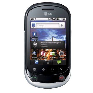 LG C550 Optimus Chat 2,8 Zoll silber Elektronik