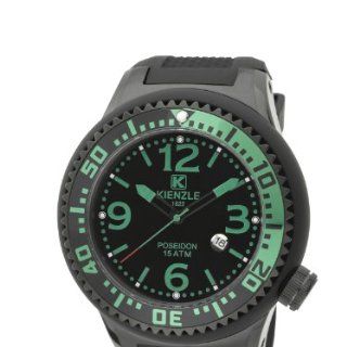 Kienzle Herren Armbanduhr POSEIDON XL Black Pro Analog Silikon