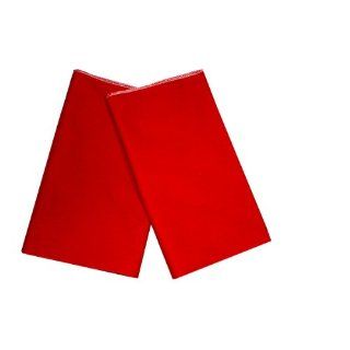 2er Set Bezüge für Seitenschläferkissen 145x40 cm   rot 