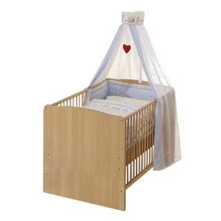  Kinderbett umbaubar zum Juniorbett , 70 x 140 cm Baby