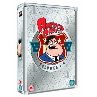 American Dad Volumes 1 6 96 episodes on 18 discs UK Import 