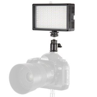 Pro LED Videoleuchte Bi Color mit 144 LED Kamera & Foto