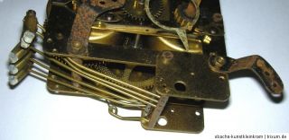 Altes Uhrwerk Messinguhrwerk Messing Schrott Ersatzteilspender Sammler