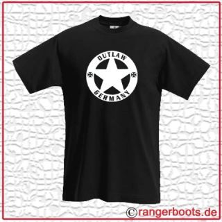Shirt OUTLAW GERMANY Biker Rocker Außenseiter 238