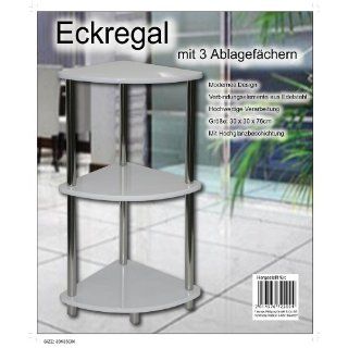 Badezimmer Eckregal WEISS Badregal Küche & Haushalt