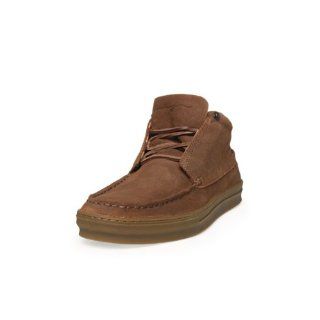 True Religion Stiefelette BOAZ MID NUBUCK 02B   DARK BROWN