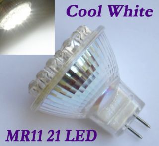 MR11 G4 21 LED Birne Leuchte Lampe Licht Kalt weiss 12V