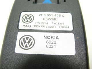 VW Crafter Nokia Ladeschale 6020 6021 Neu Handy Adapter VW